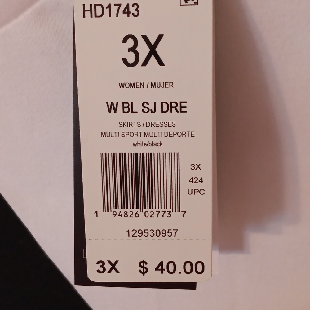 Women's Plus Size Adidas Dress - Picture 6 of 7
